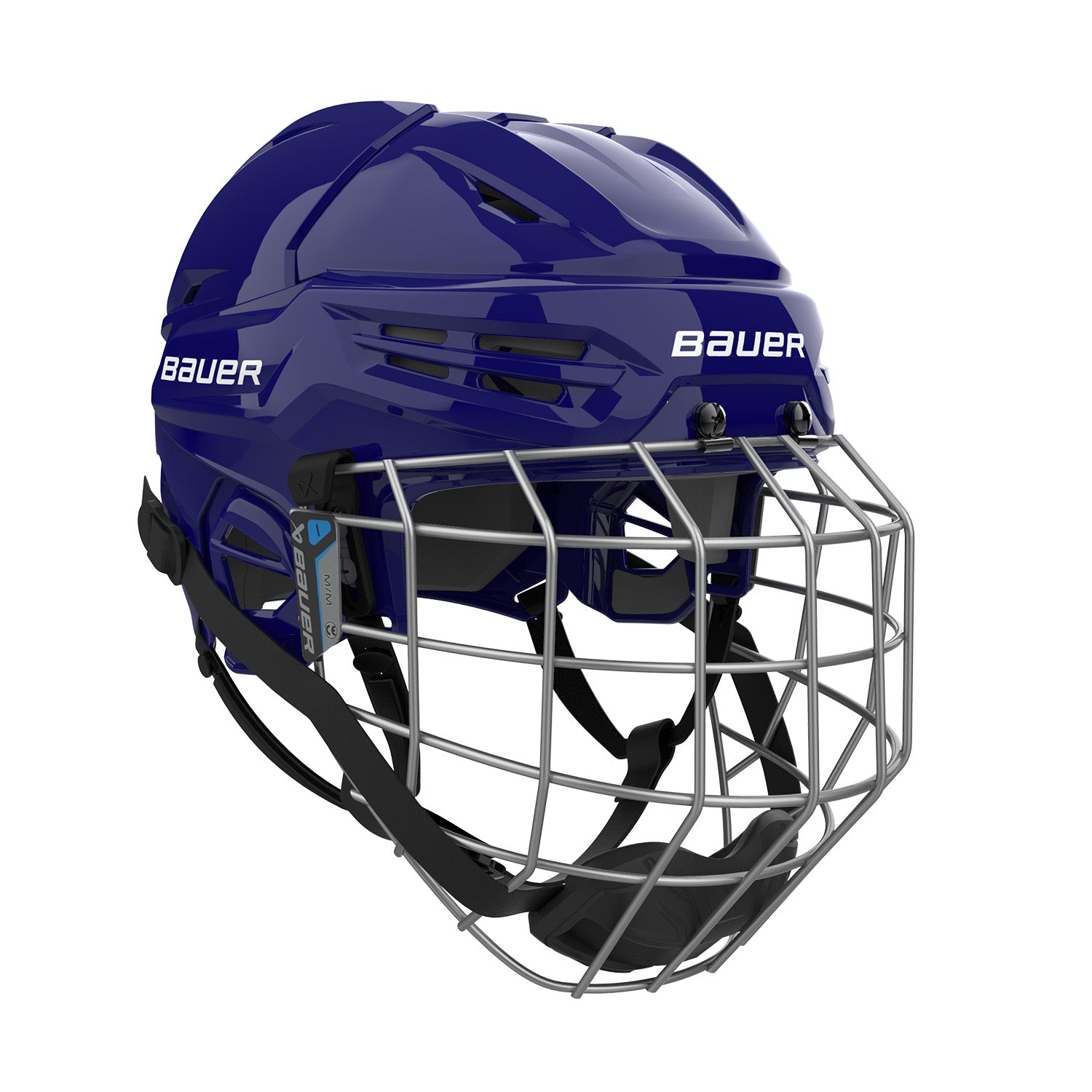 Bauer Helm mit Gitter Re-Akt 55