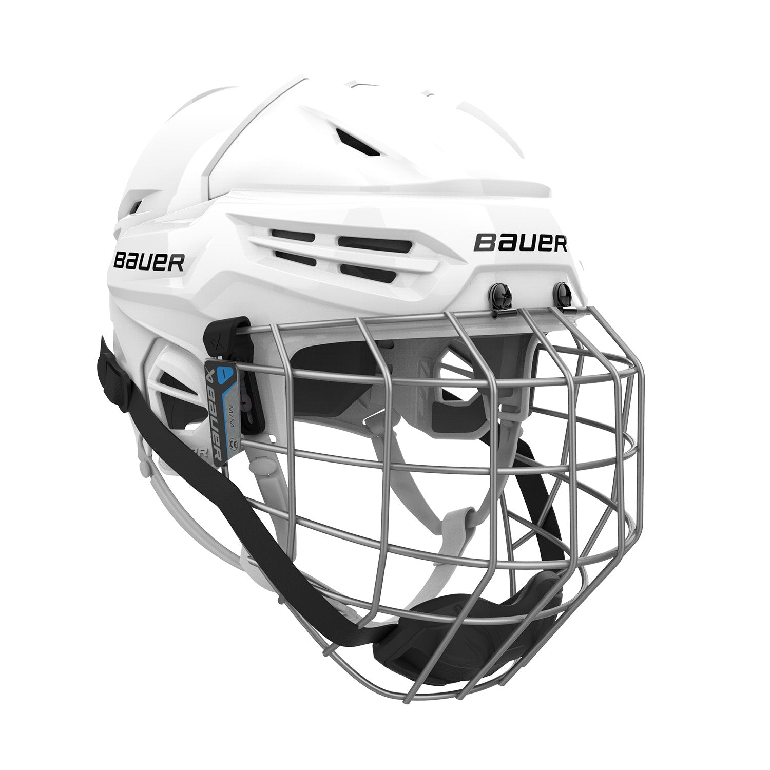 Bauer Helm mit Gitter Re-Akt 55