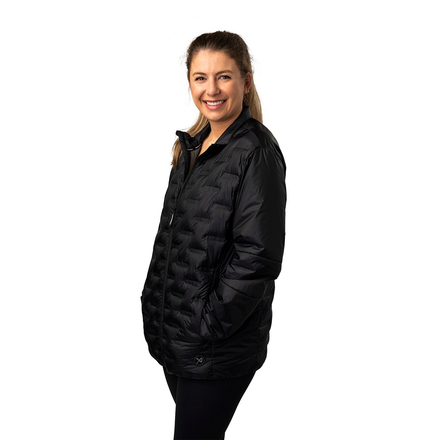 Bauer Packable Puffer Jacke - schwarz - Sr.