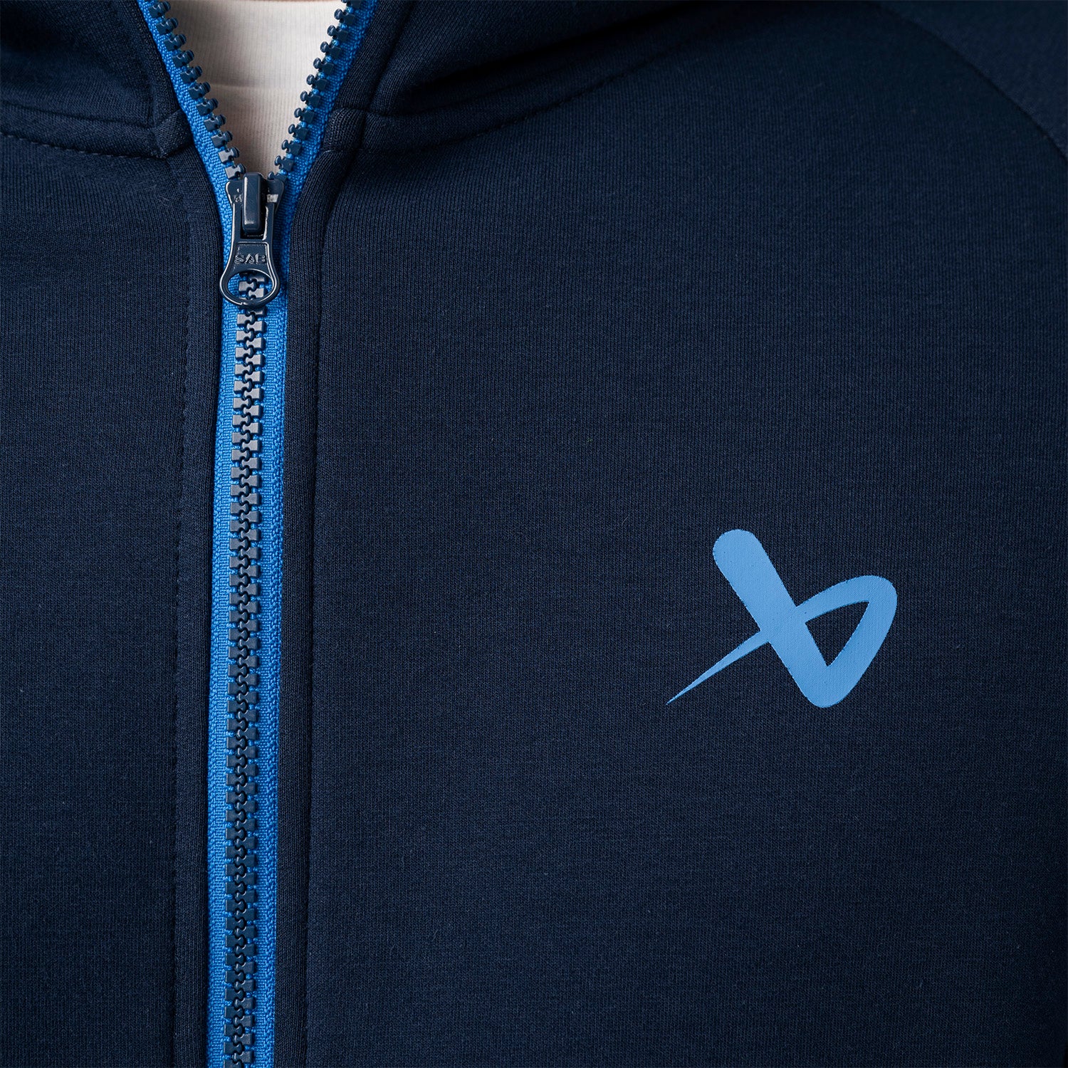 Bauer FLC Full Zip Colorblock - marine - Sr.