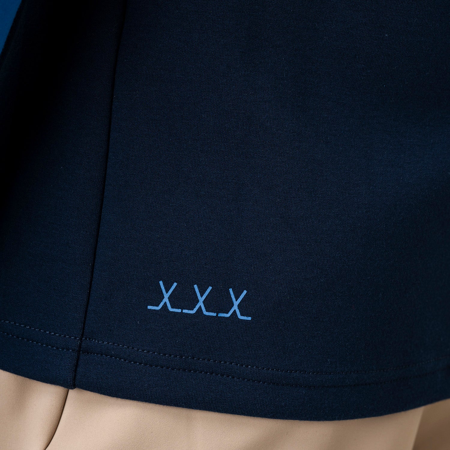 Bauer FLC Full Zip Colorblock - marine - Sr.