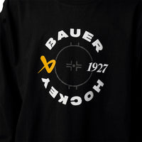 Bauer Longsleeve Tee Graphic - schwarz - Yth.