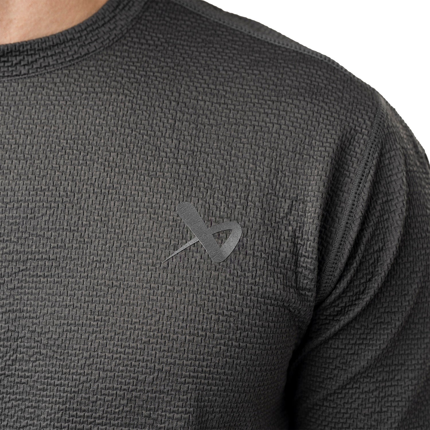 Bauer FLC Textured Tech Tee - grau - Sr.
