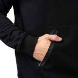 Bauer Quilted Crew - schwarz - Sr.
