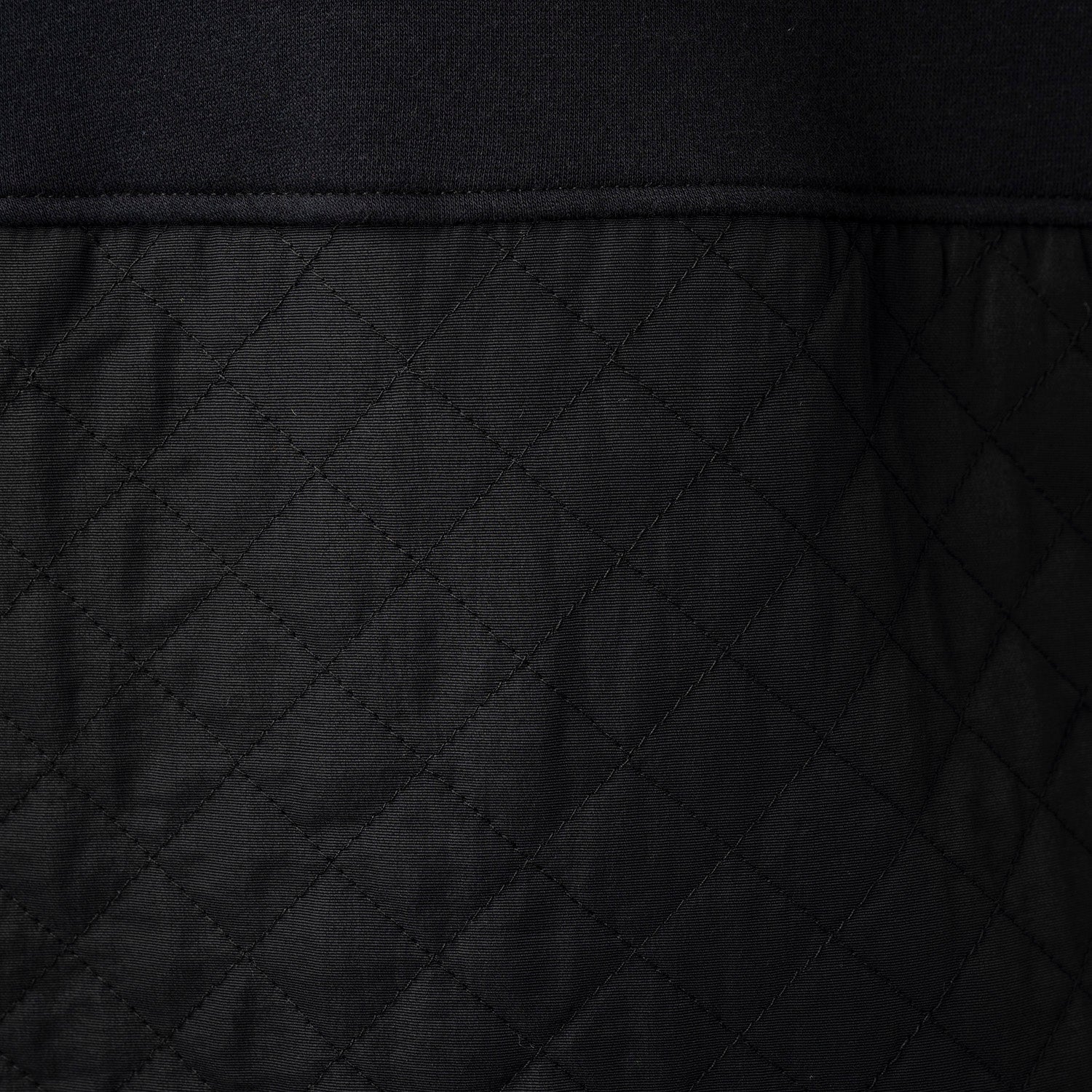Bauer Quilted Crew - schwarz - Sr.