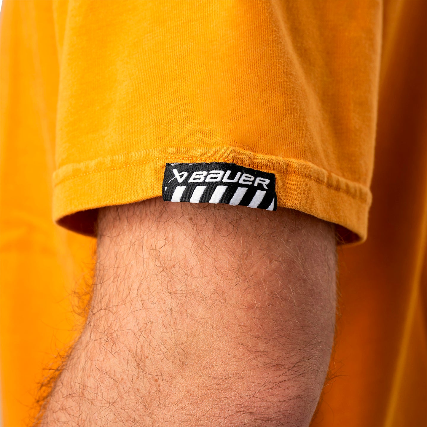 Bauer Acidwash Tee Retro - orange - Sr.