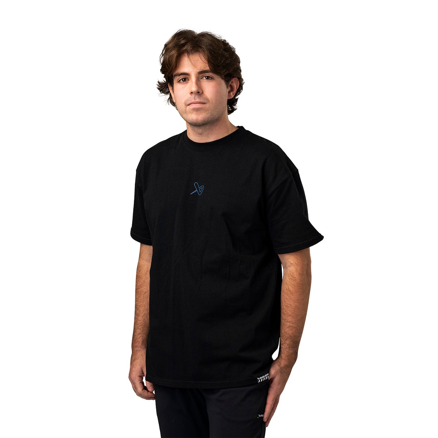 Bauer Tee 27 Boxy - schwarz - Sr.