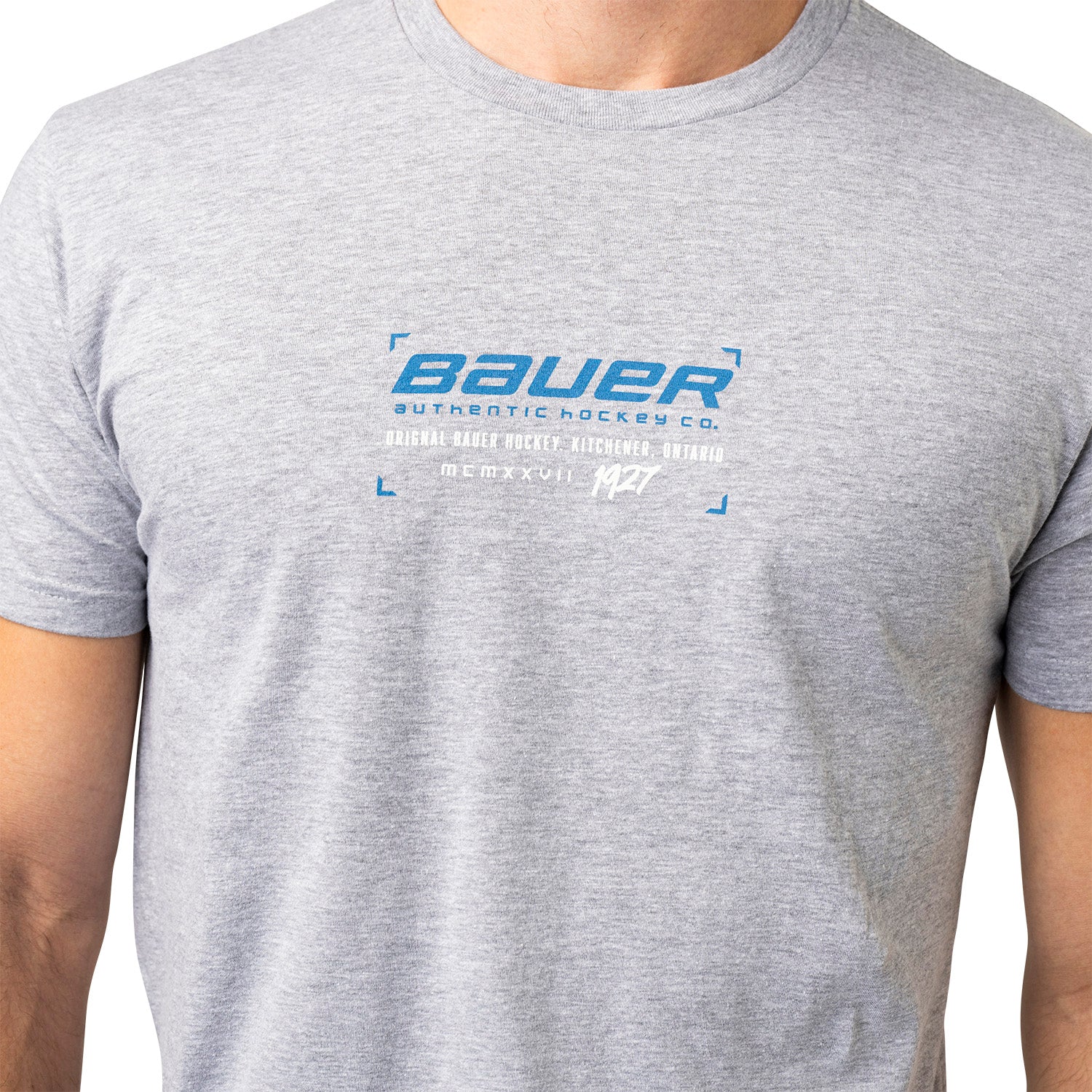 Bauer Tee Graphic - grau - Sr.