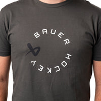 Bauer Tee Graphic - dunkelgrau - Sr.