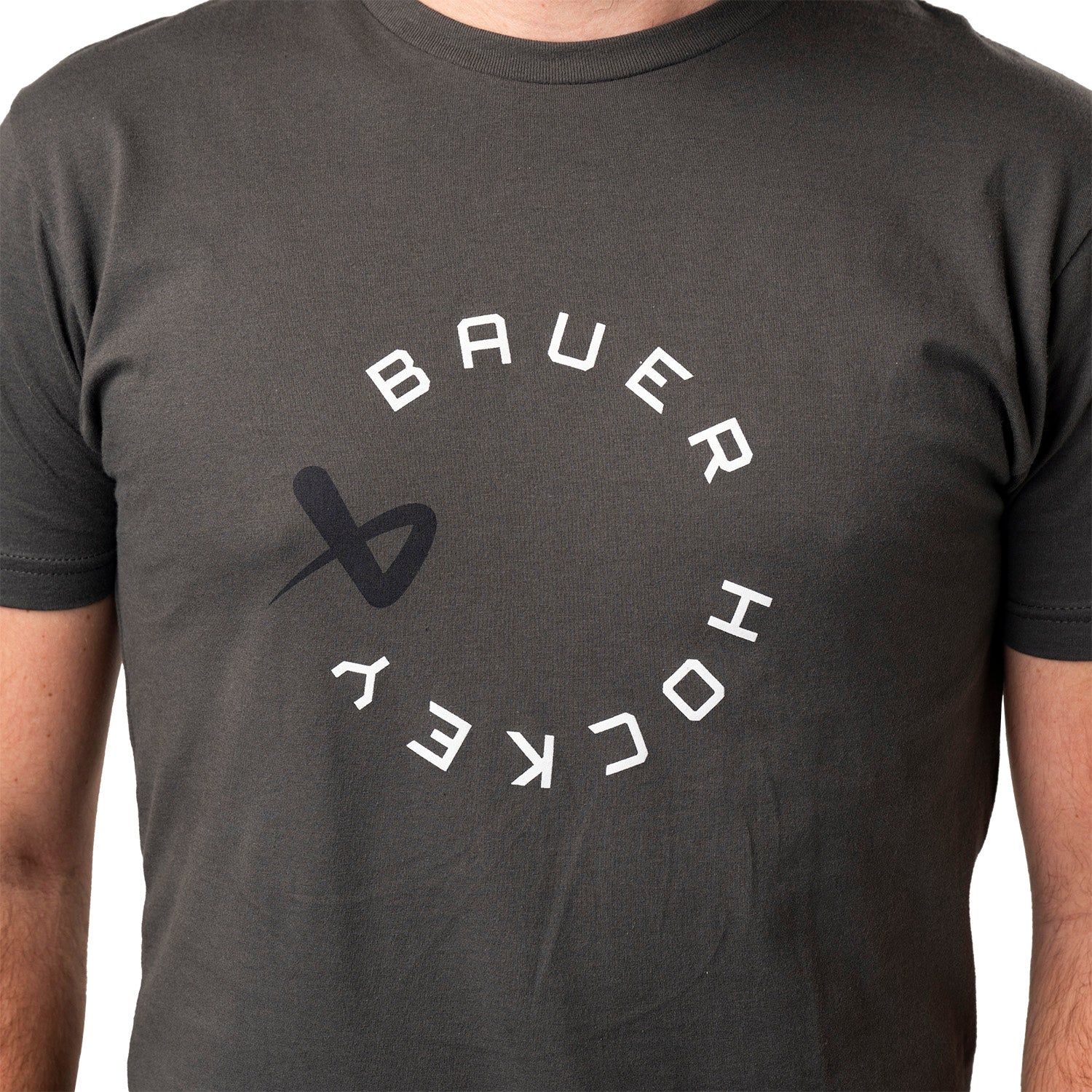 Bauer Tee Graphic - dunkelgrau - Sr.