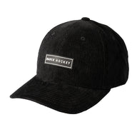 Bauer Cap Corduroy - schwarz - Sr.