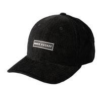 Bauer Cap Corduroy - schwarz - Sr.