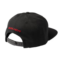 Bauer Cap Crackle - schwarz - Sr.