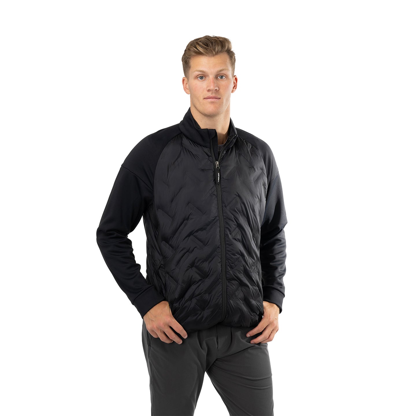 Bauer FLC Core Hybrid Jacke - schwarz - Sr.