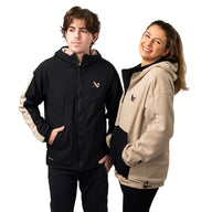 Bauer FLC Reversable Jacke - schwarz/beige - Sr.
