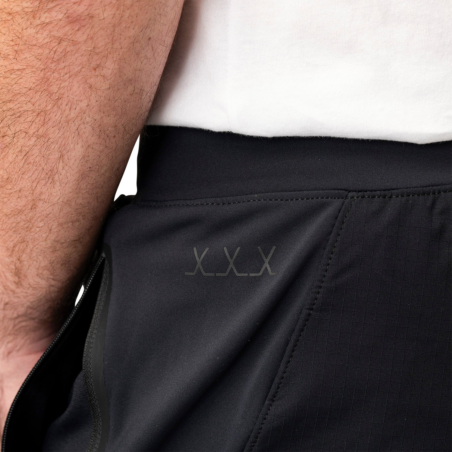 Bauer FLC Knit Mix Jogger - schwarz - Sr.