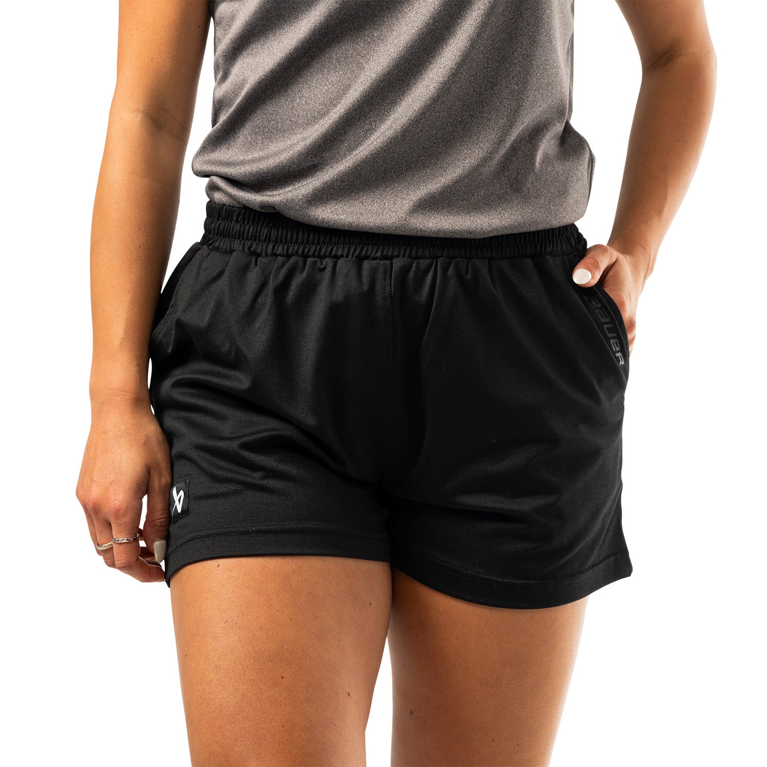 Bauer Damen Team Train Short - schwarz -Sr.
