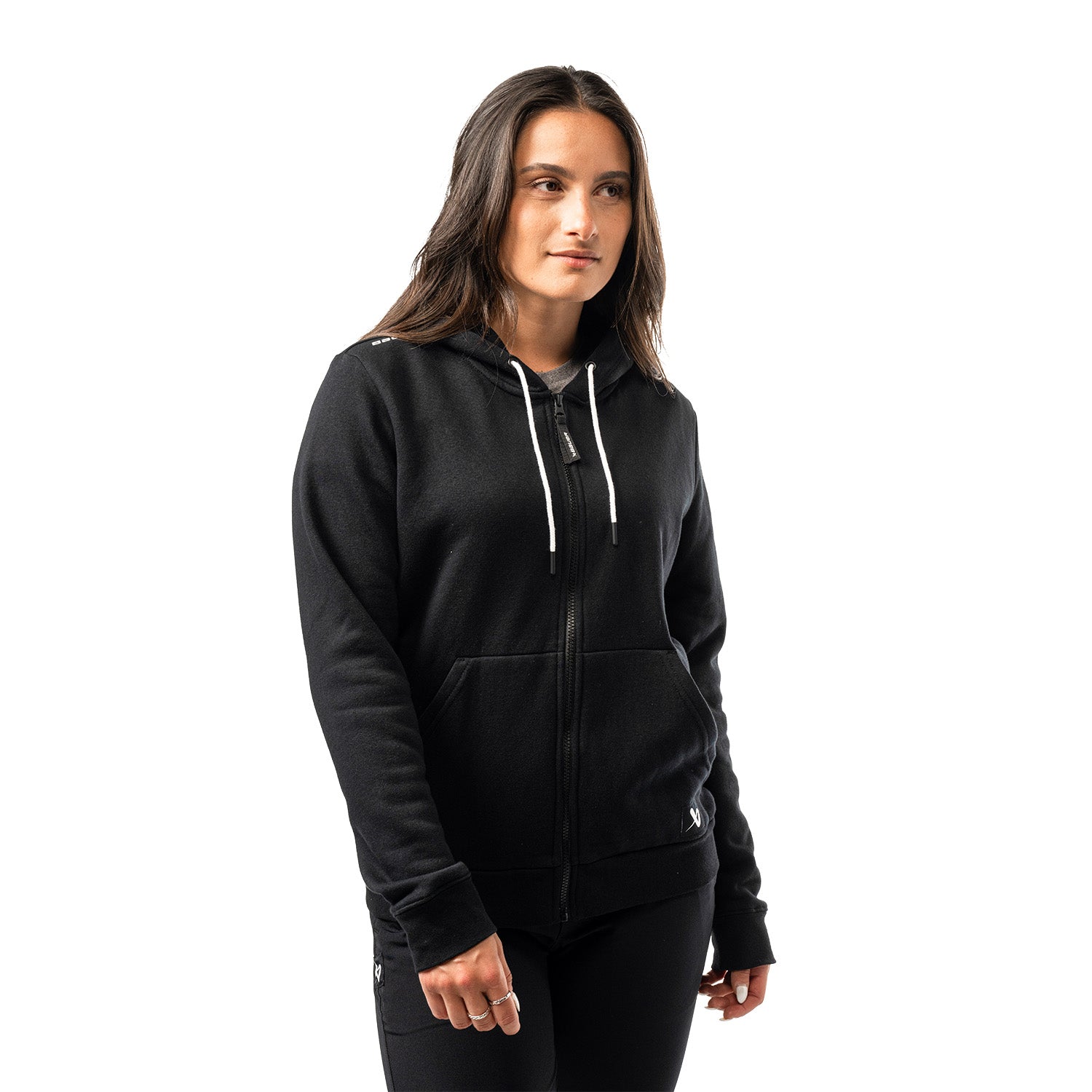 Bauer Damen Team Full Zip - schwarz - Sr.