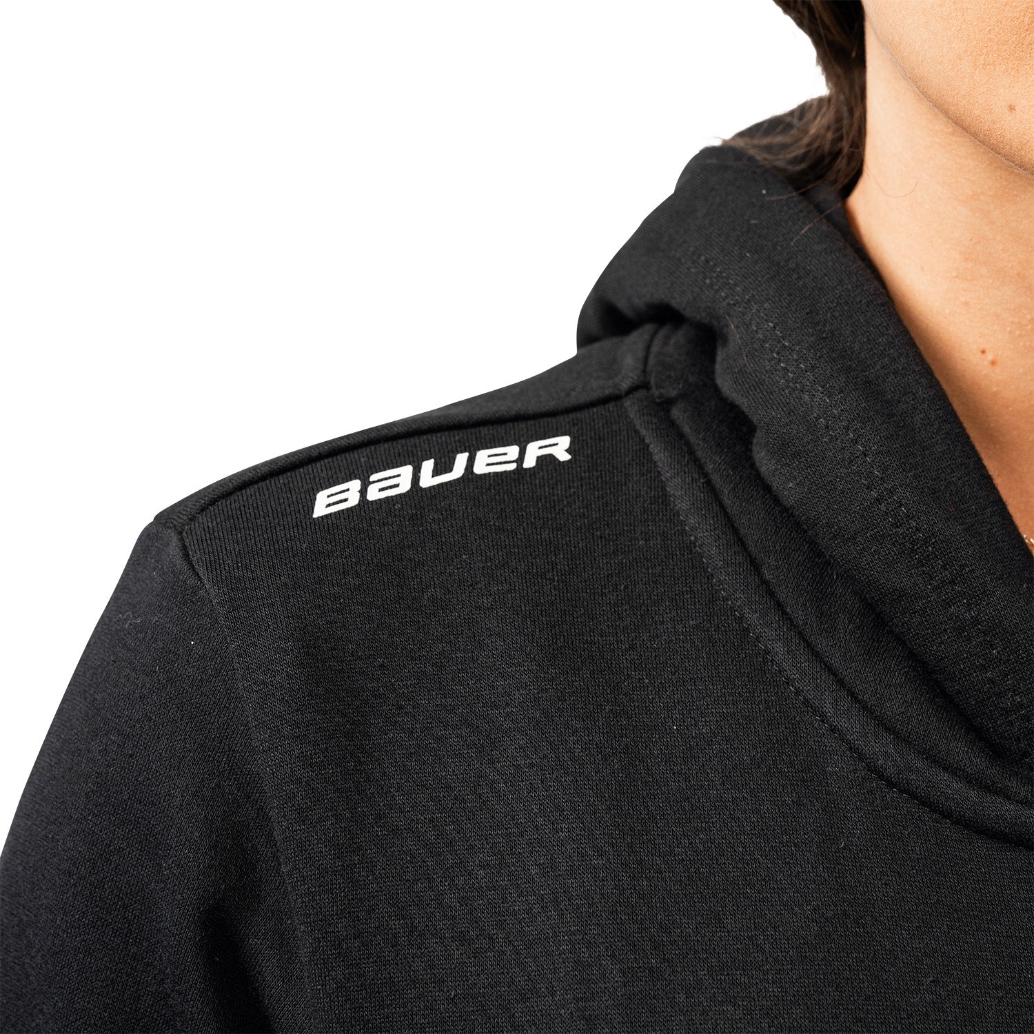 Bauer Damen Team Full Zip - schwarz - Sr.