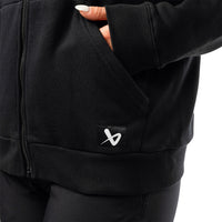 Bauer Damen Team Full Zip - schwarz - Sr.