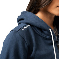 Bauer Damen Team Full Zip - marine - Sr.