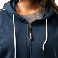 Bauer Damen Team Full Zip - marine - Sr.