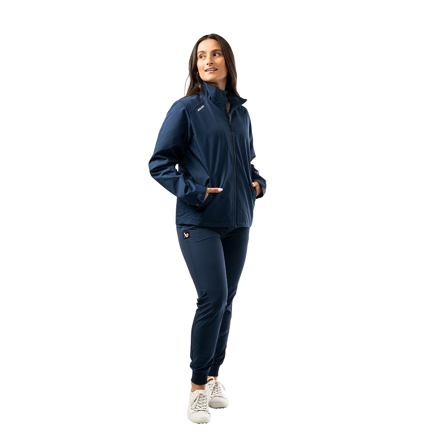 Bauer Damen Team Lightweight Jacke - marine - Sr.