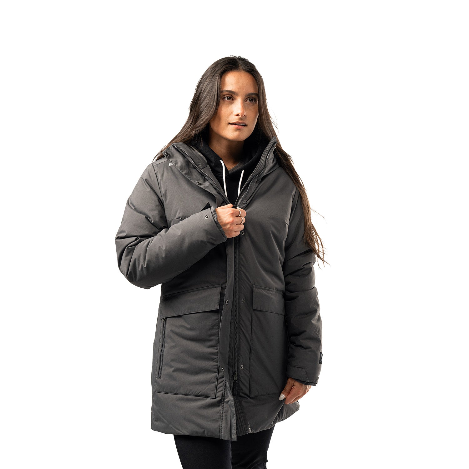 Bauer Damen Team Travel Coat - grau - Sr.