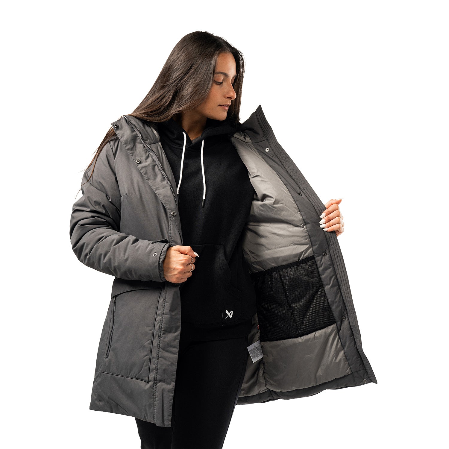 Bauer Damen Team Travel Coat - grau - Sr.