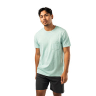 Bauer Pocket Tee - aqua - Sr.