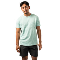 Bauer Pocket Tee - aqua - Sr.