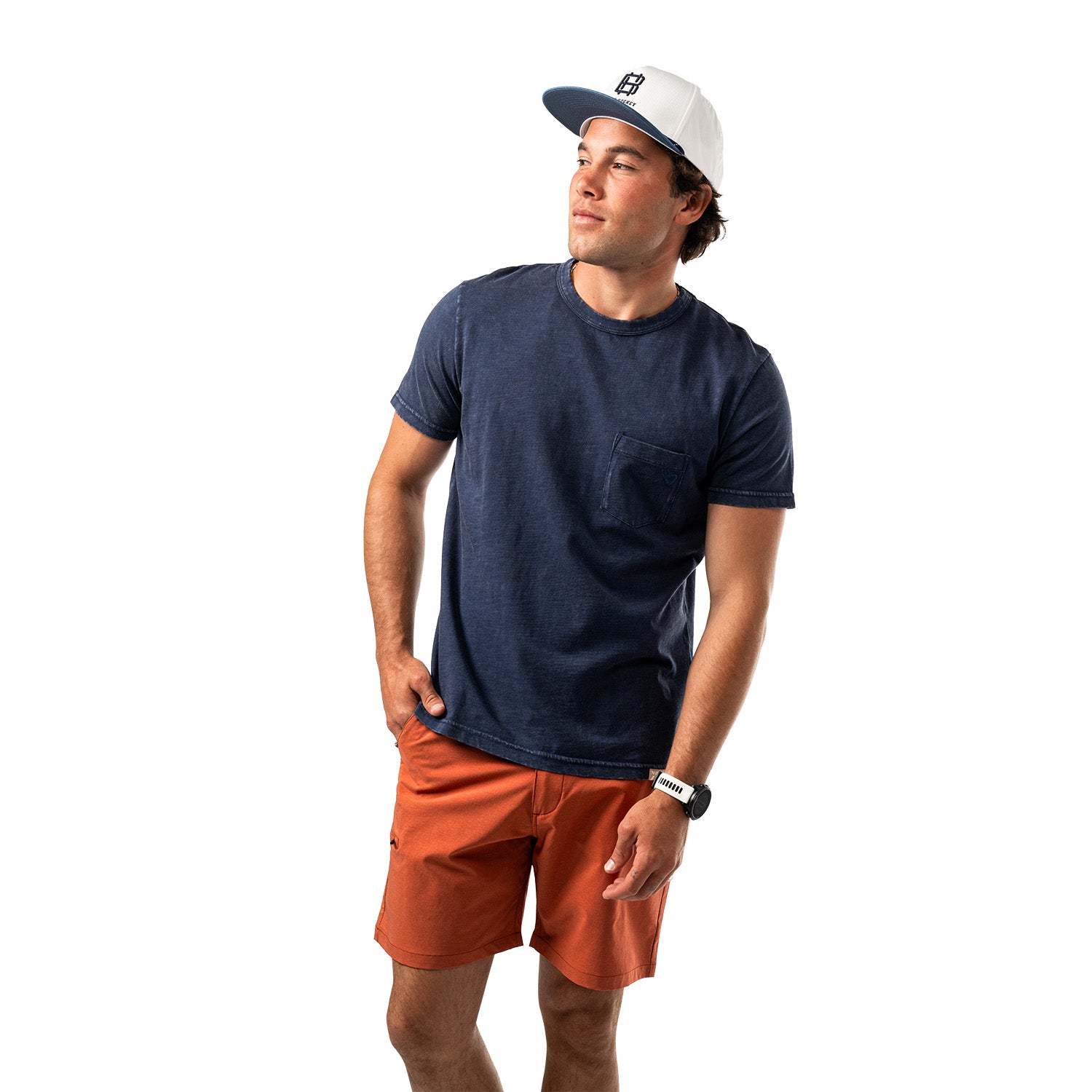 Bauer Pocket Tee - marine - Sr.