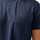 Bauer Pocket Tee - marine - Sr.