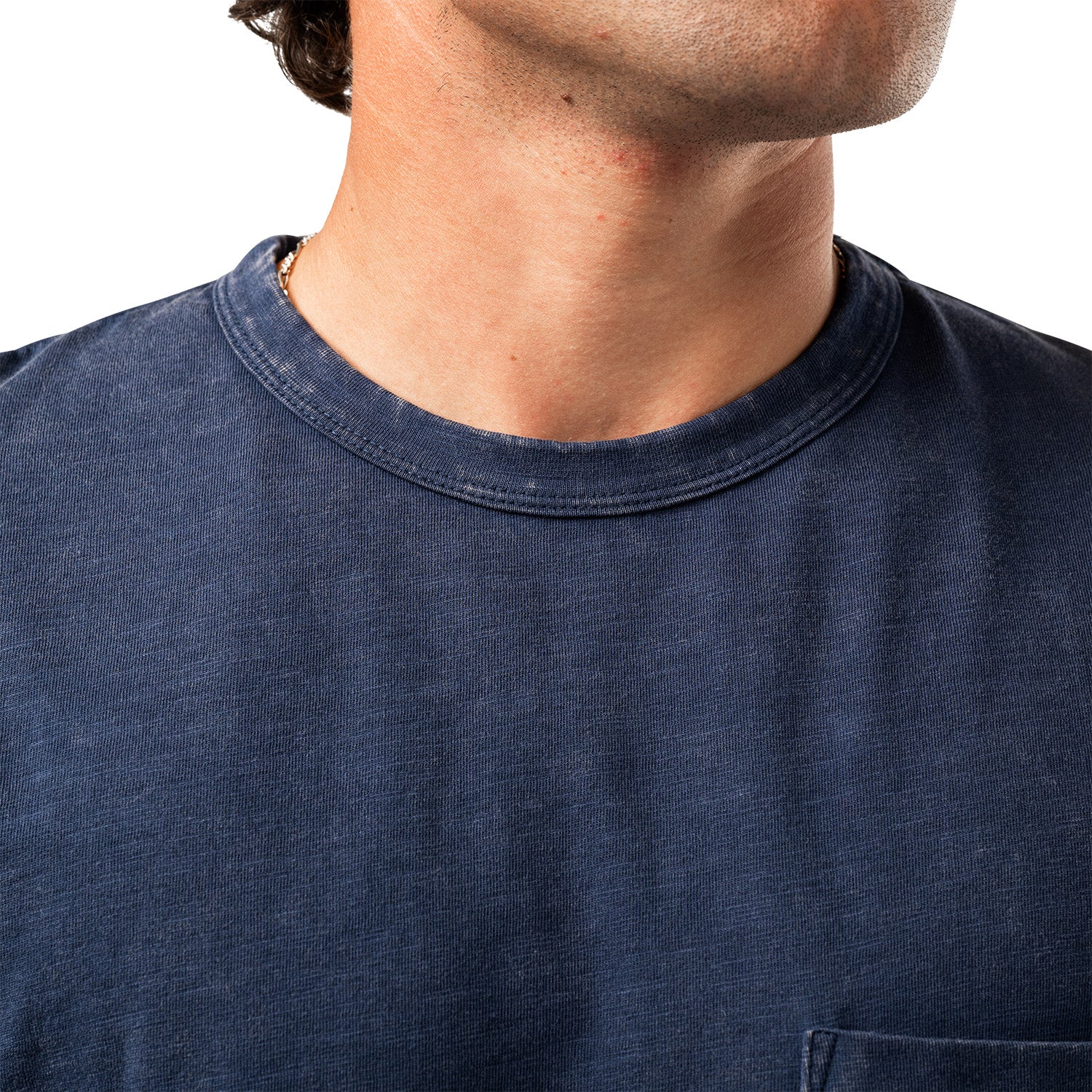 Bauer Pocket Tee - marine - Sr.