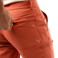 Bauer 7" Walking Short - brick - Sr.