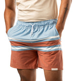 Bauer 6" Badehose - brick - Sr.