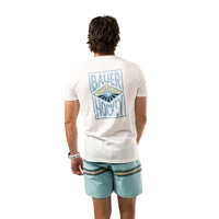 Bauer Graphic Tee - weiß - Sr.