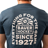Bauer Graphic Tee - indigo - Sr.