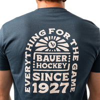Bauer Graphic Tee - indigo - Sr.