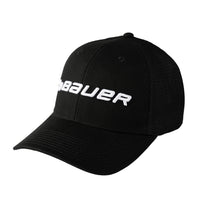 Bauer Core Adj. Cap - schwarz - Yth.