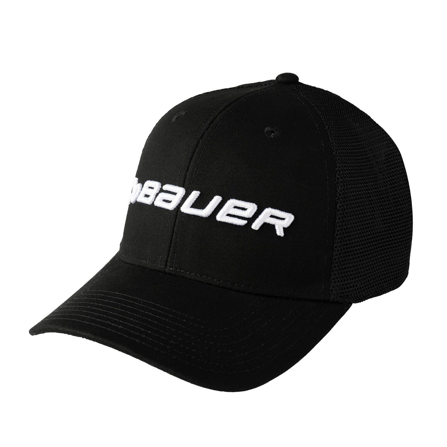 Bauer Core Adj. Cap - schwarz - Yth.
