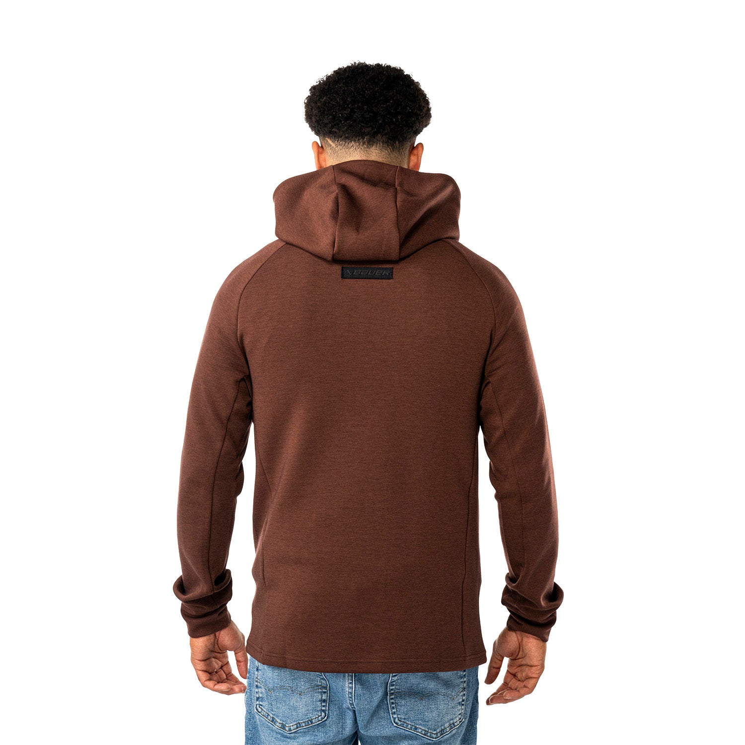 Bauer FLC Hoodie - brown stone - Sr.
