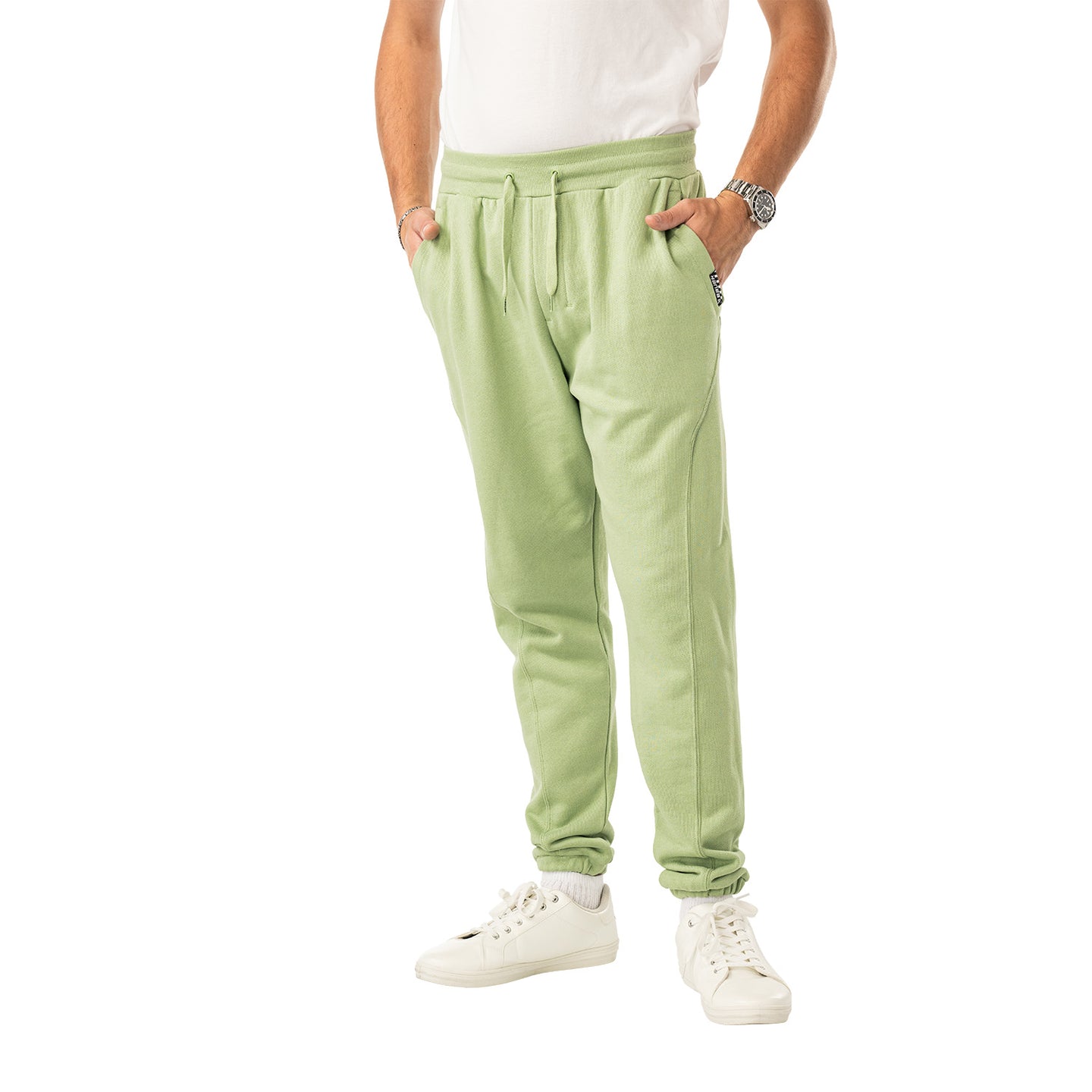 Bauer French Terry Jogger - grün - Sr.