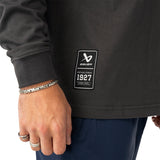 Bauer LS Retro Tee - volcano - Sr.