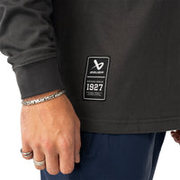 Bauer LS Retro Tee - volcano - Sr.