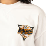 Bauer LS Retro Tee - lucent white - Sr.