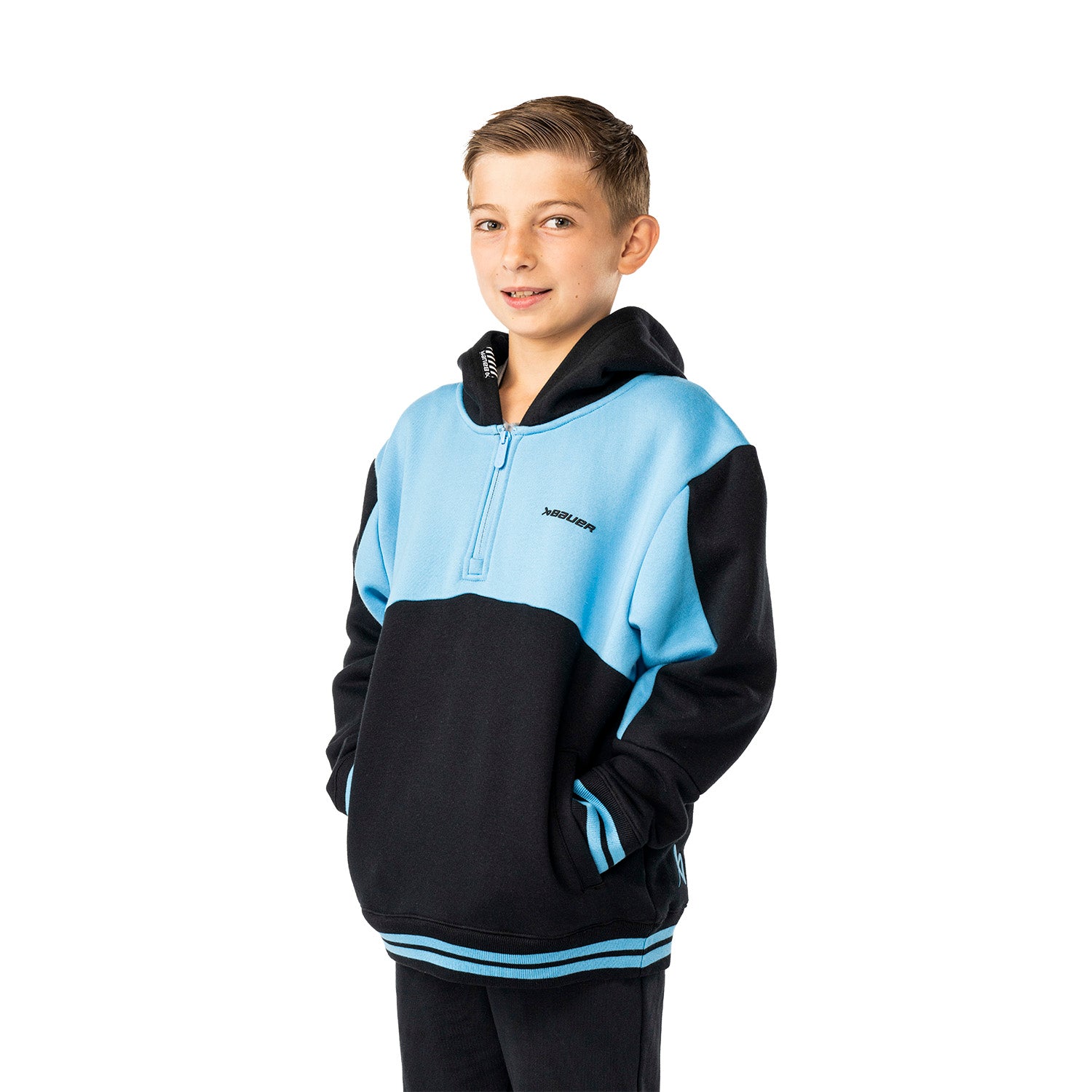 Bauer Novelty Hoodie - schwarz - Yth.