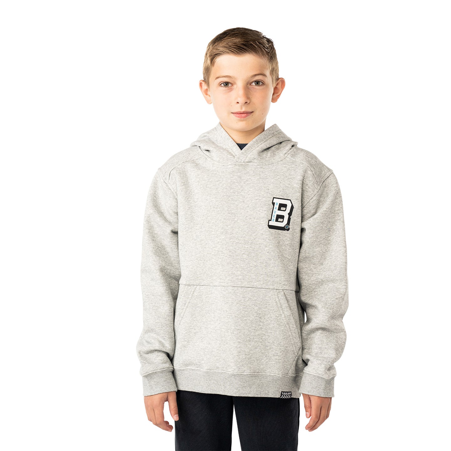 Bauer Ultimate Hoodie - grau meliert - Yth.