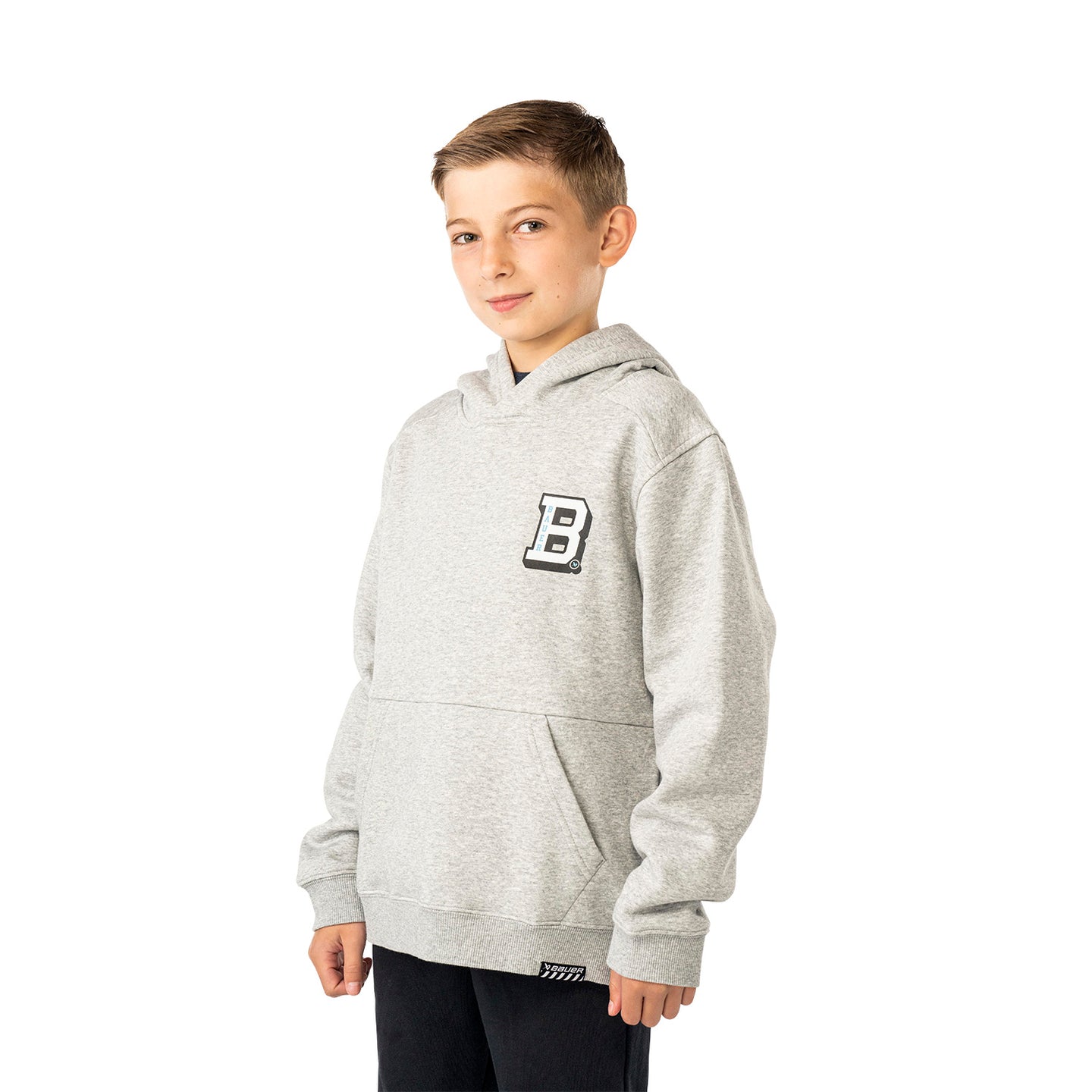 Bauer Ultimate Hoodie - grau meliert - Yth.