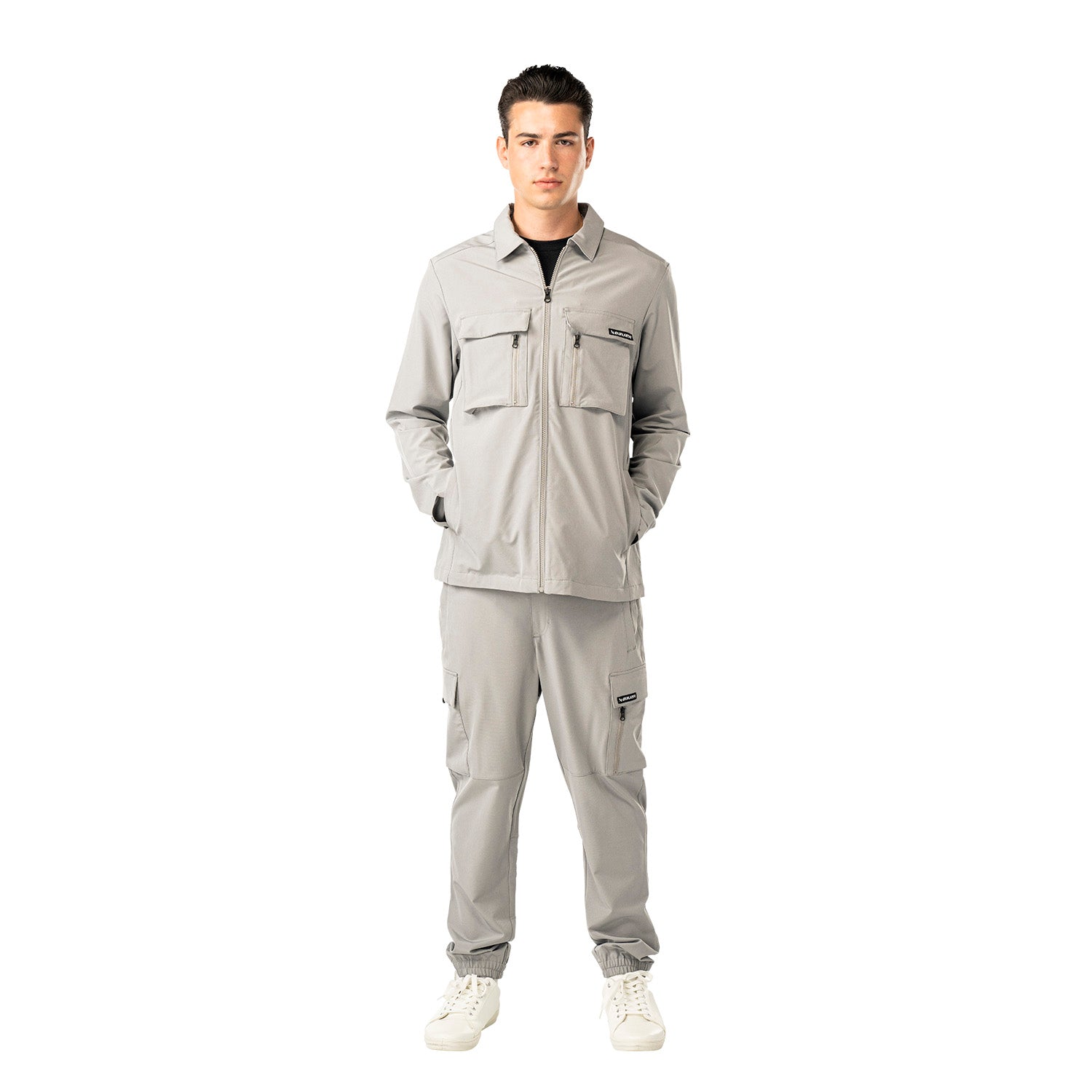 Bauer FLC Shacket - stone grey - Sr.